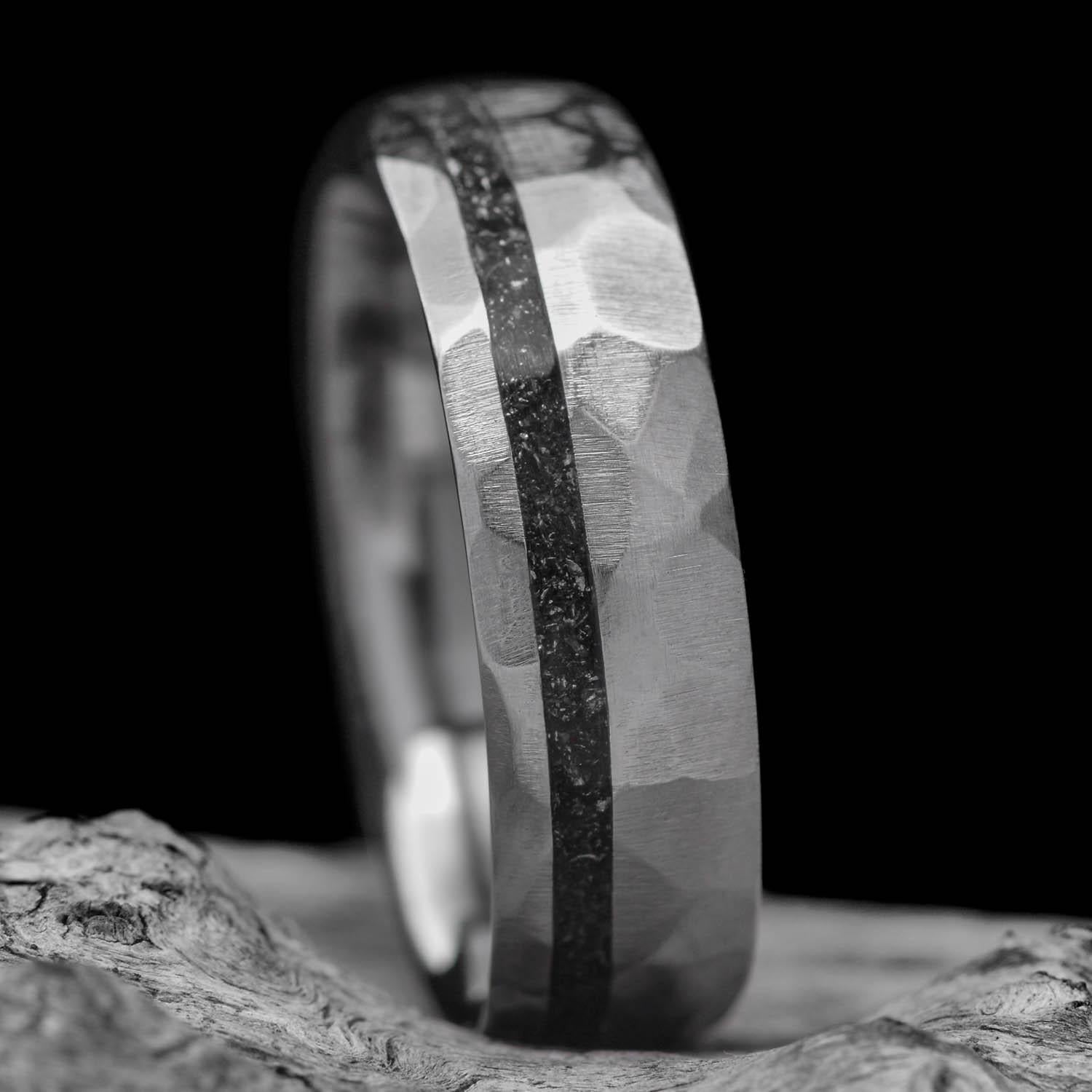 Viking Odin Ring - Sterling Viking Wolf with Runes Ring, Mens Wide Norse Wedding Ring, Braided Odin