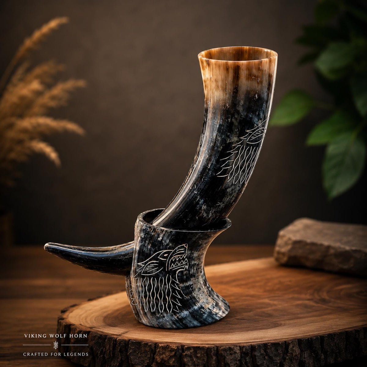 Viking Mug - Viking Horned Skull Warrior Tankard Mug For your favorite Drink