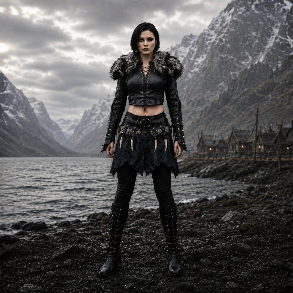 Viking Odin Jacket - Odin Raven Cloak, Norse Viking Cloak, Huginn Muninn Raven Cloak, Nordic