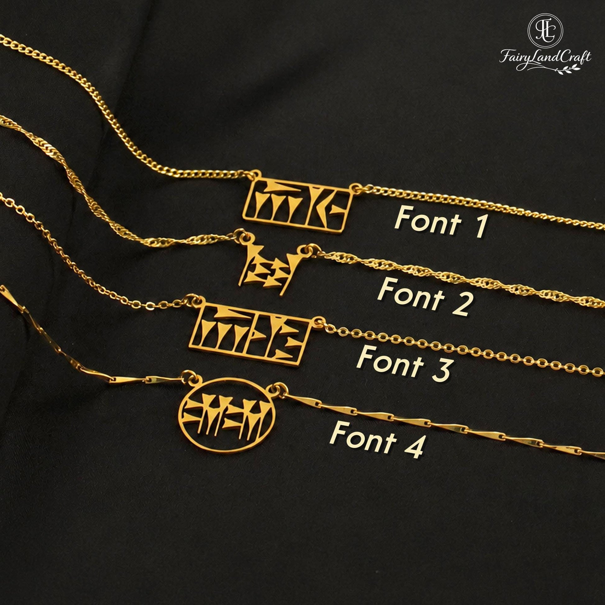 Viking Rune Necklace - Custom Runes Name Necklace, Personalized Viking Jewelry - Norse Mythology