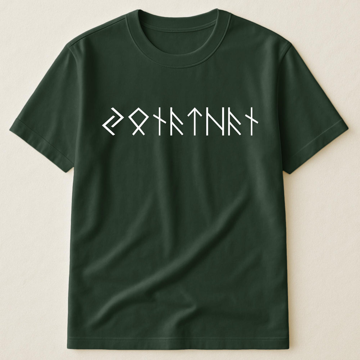Viking Rune Home Decor - Custom Name In Runes Alphabet Viking Shirt, Personalized Futhark Runes