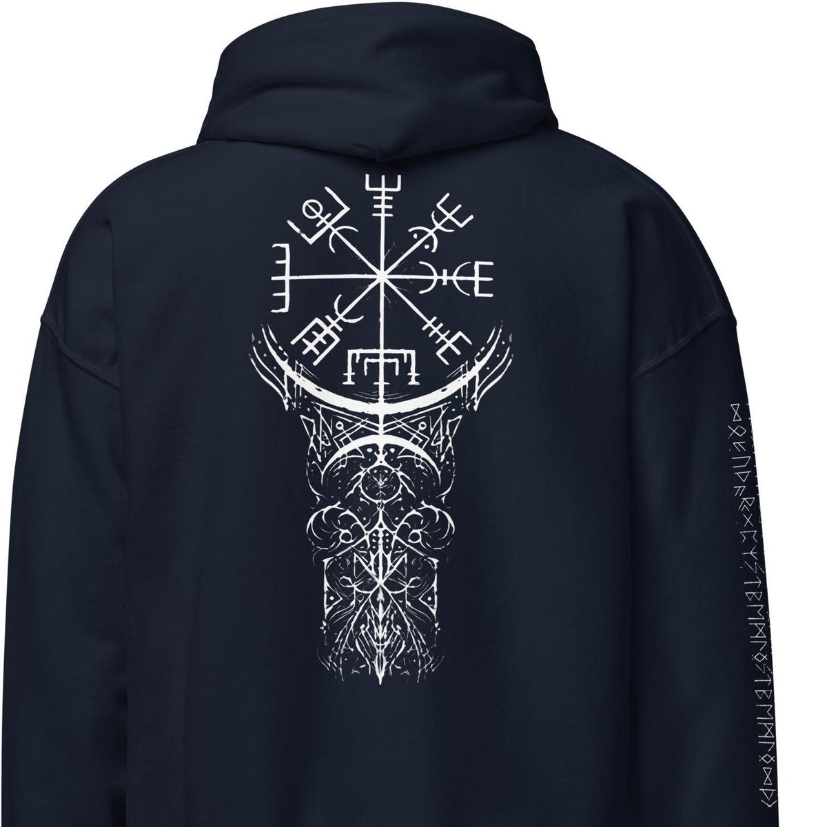Viking Rune T-Shirt - Runer Viking Dark Tribal Pattern Grunge Men's Polo Shirt S-5XL