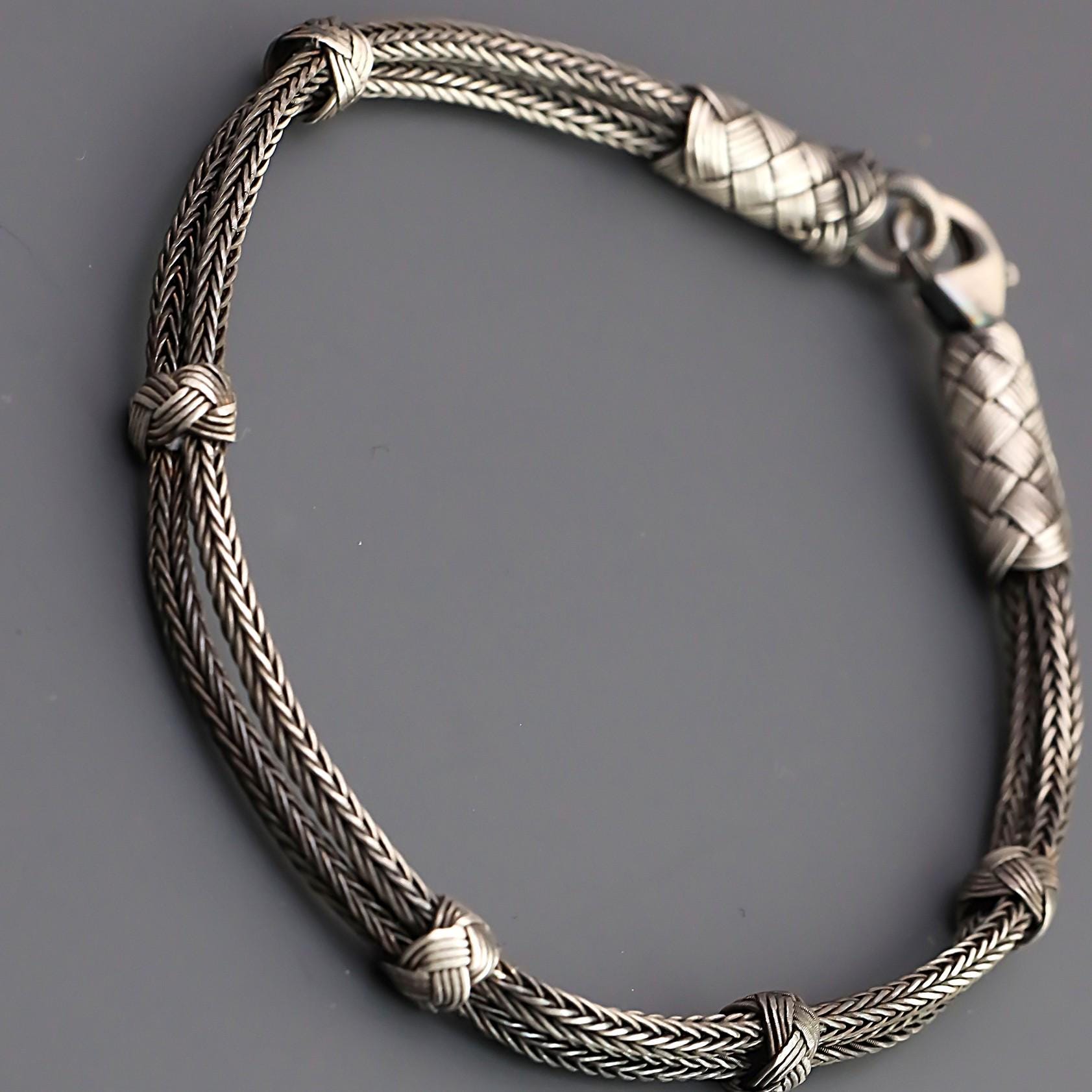 Viking Bracelet - Sterling Silver Viking Bracelet