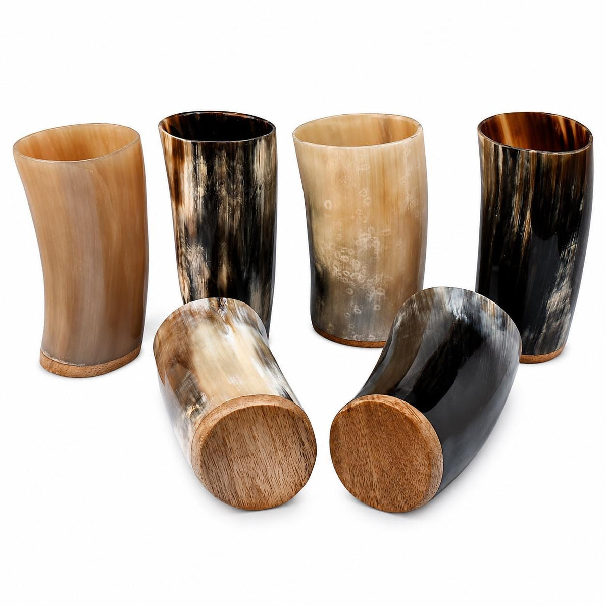 Viking Mug - Handcrafted Wooden Beer Mug: Rustic Viking Tankard with Stainless Steel Lining