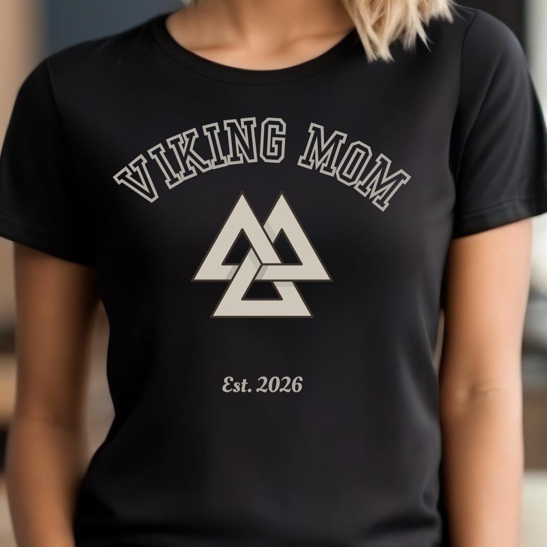 Viking T-Shirt - Viking Shirt for Women - Wild Shieldmaiden, Shieldmaiden Shirt, Viking T-Shirt
