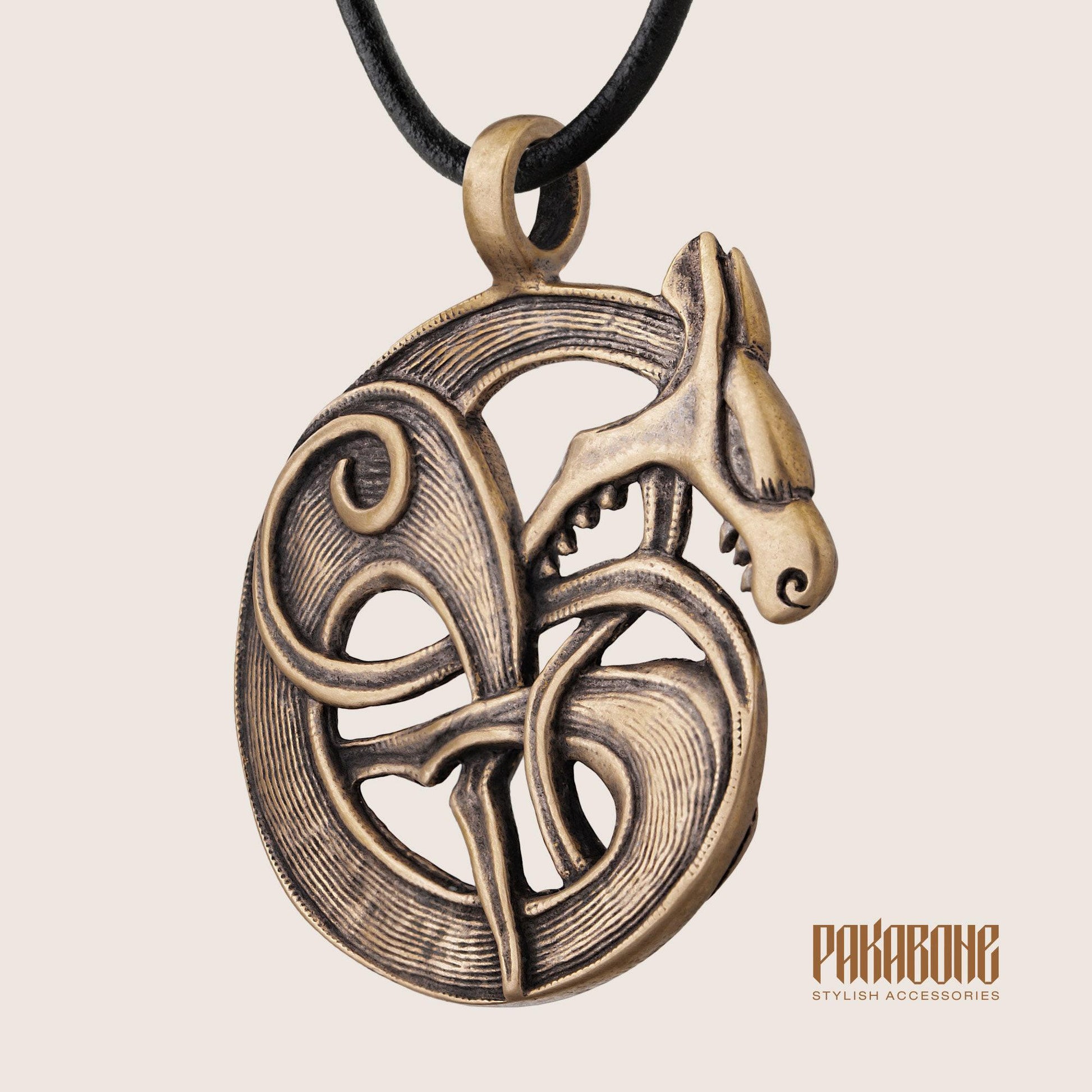 Viking Odin Necklace - Odin Raven Pendant Sterling Silver, Viking Wisdom Talisman, Huginn and