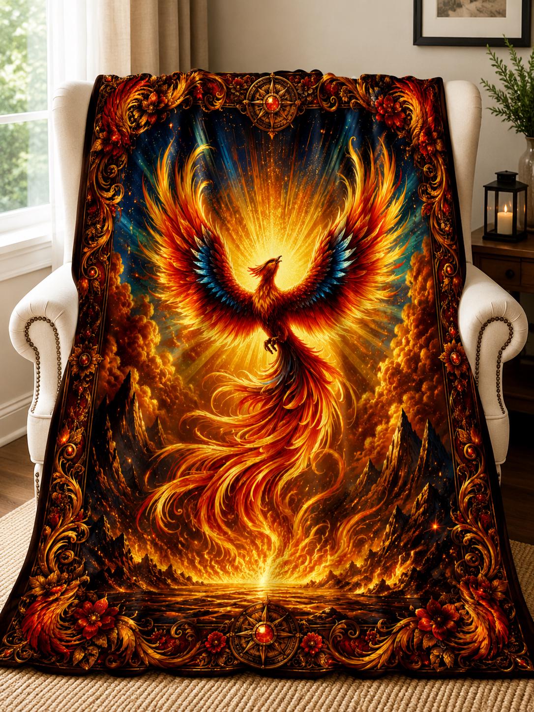 Viking Yggdrasil Tree of Life Blanket - Yggdrasil Minky Large Blanket 60x80, Tree of Life Throw