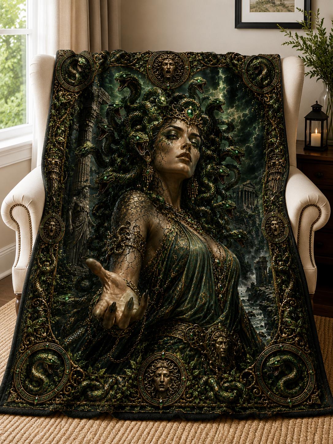 Viking Yggdrasil Tree of Life Blanket - Yggdrasil Minky Large Blanket 60x80, Tree of Life Throw
