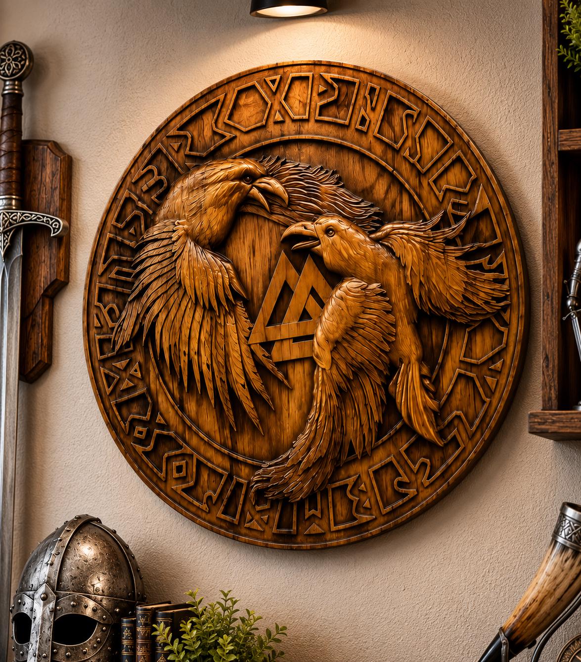 Viking Mug - Viking Axe Handle Beer Mug, Handmade Nordic Warrior Stainless Steel Tankard
