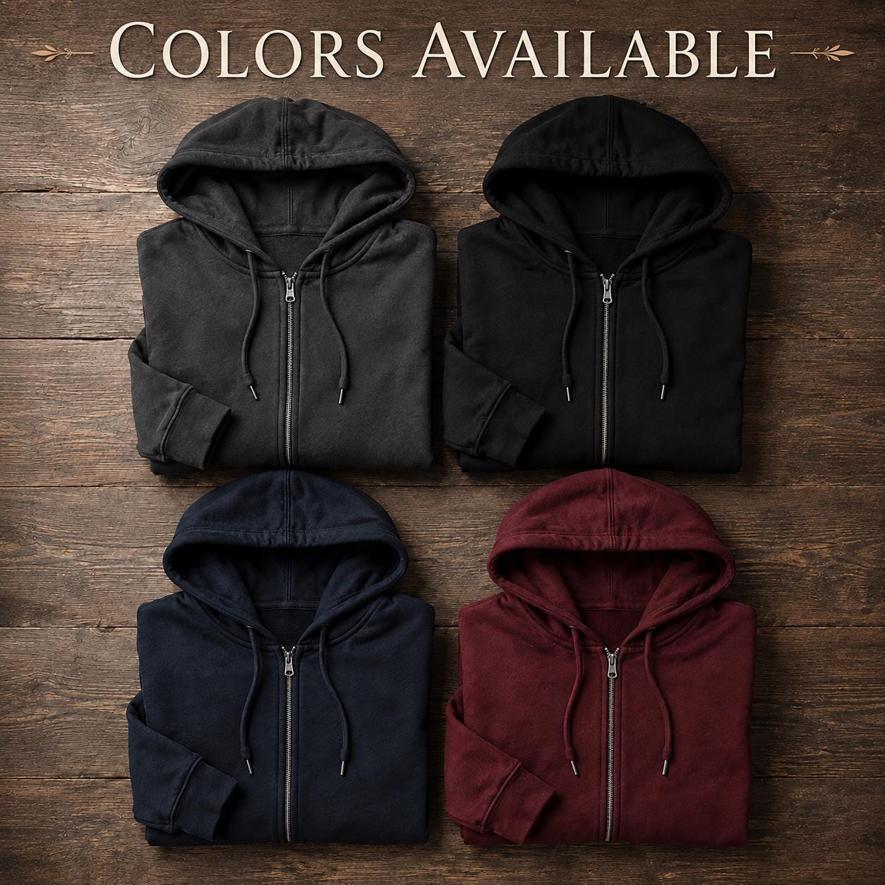 Viking Thor's Hammer Hoodie - Personalized Viking Zip Hoodie for Men Custom Rune Name Norse Symbol