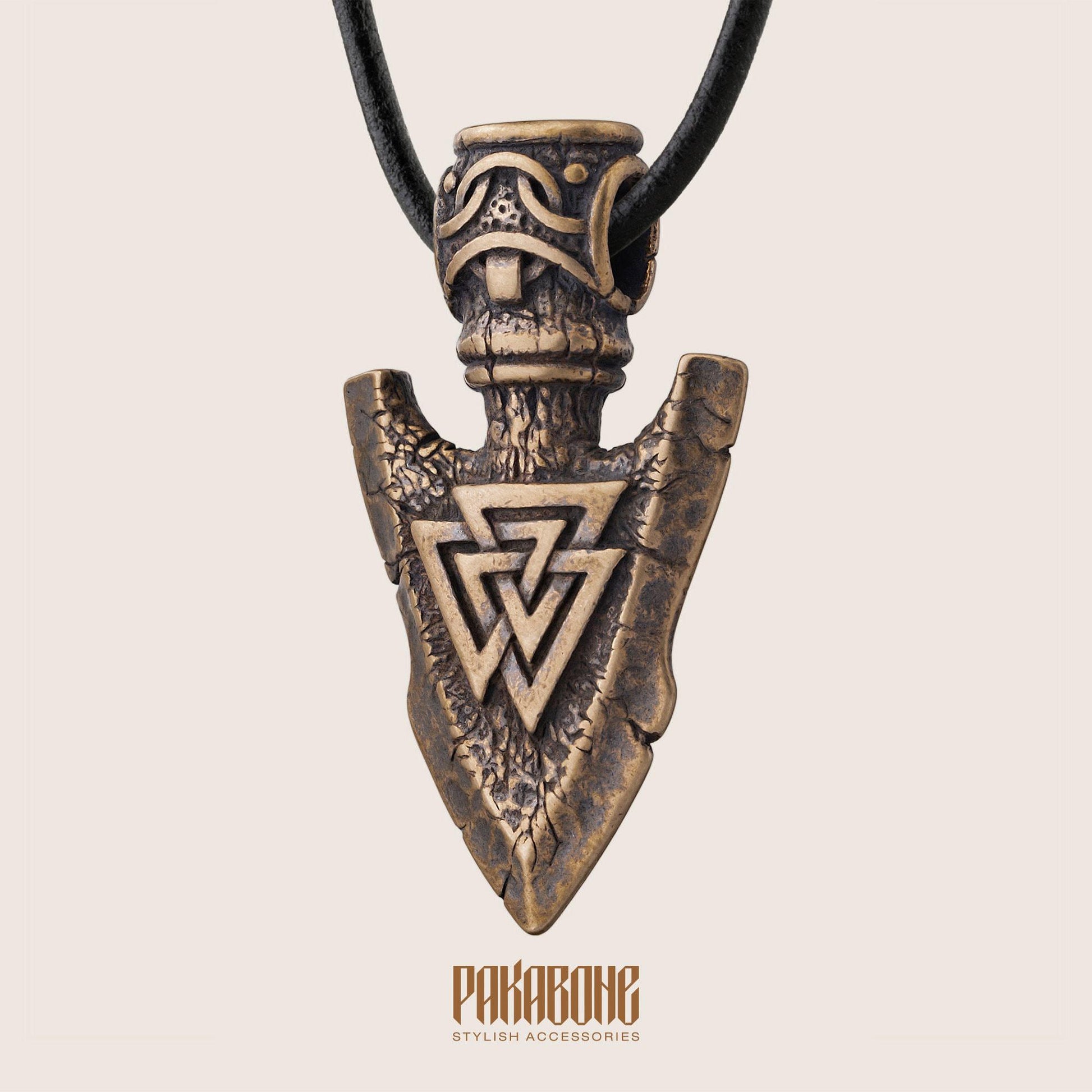 Viking Odin Necklace - Odin Raven Pendant Sterling Silver, Viking Wisdom Talisman, Huginn and