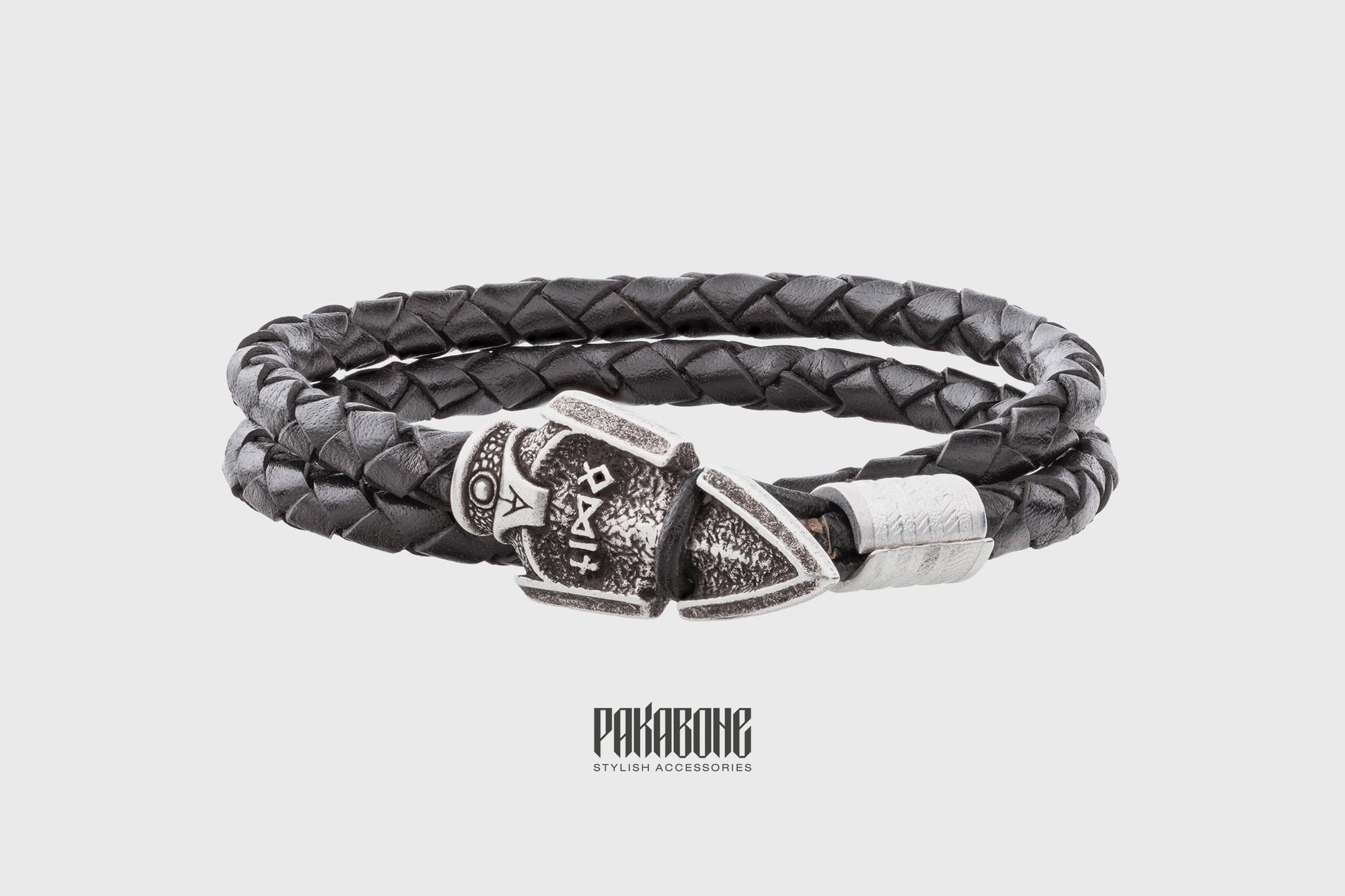 Viking Odin Bracelet - Viking Bracelet with Odin's Spear Gungnir Gift for Men and Women Norse