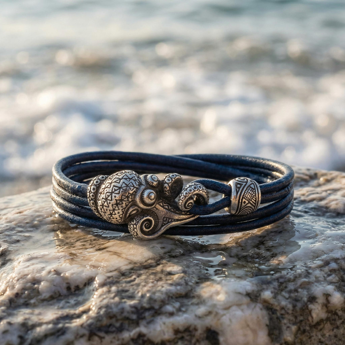 Viking Thor's Hammer Bracelet - Matching Viking Bracelet Set, Mjolnir Norse Couple Bracelets, His