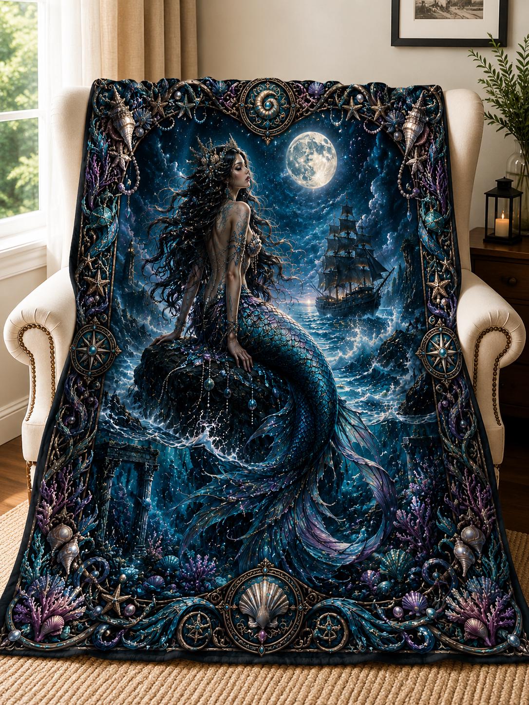 Viking Yggdrasil Tree of Life Blanket - Yggdrasil Minky Large Blanket 60x80, Tree of Life Throw