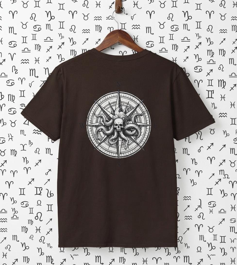 Viking Thor's Hammer T-Shirt - Mjolnir Thor Hammer Viking Shirt, Norse Mythology T-Shirt, Nordic