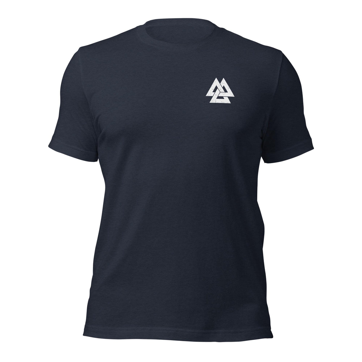 Viking Valknut T-Shirt - Valknut T-Shirt - Bound for Valhalla, Death’s Knot Norse Warrior Tee