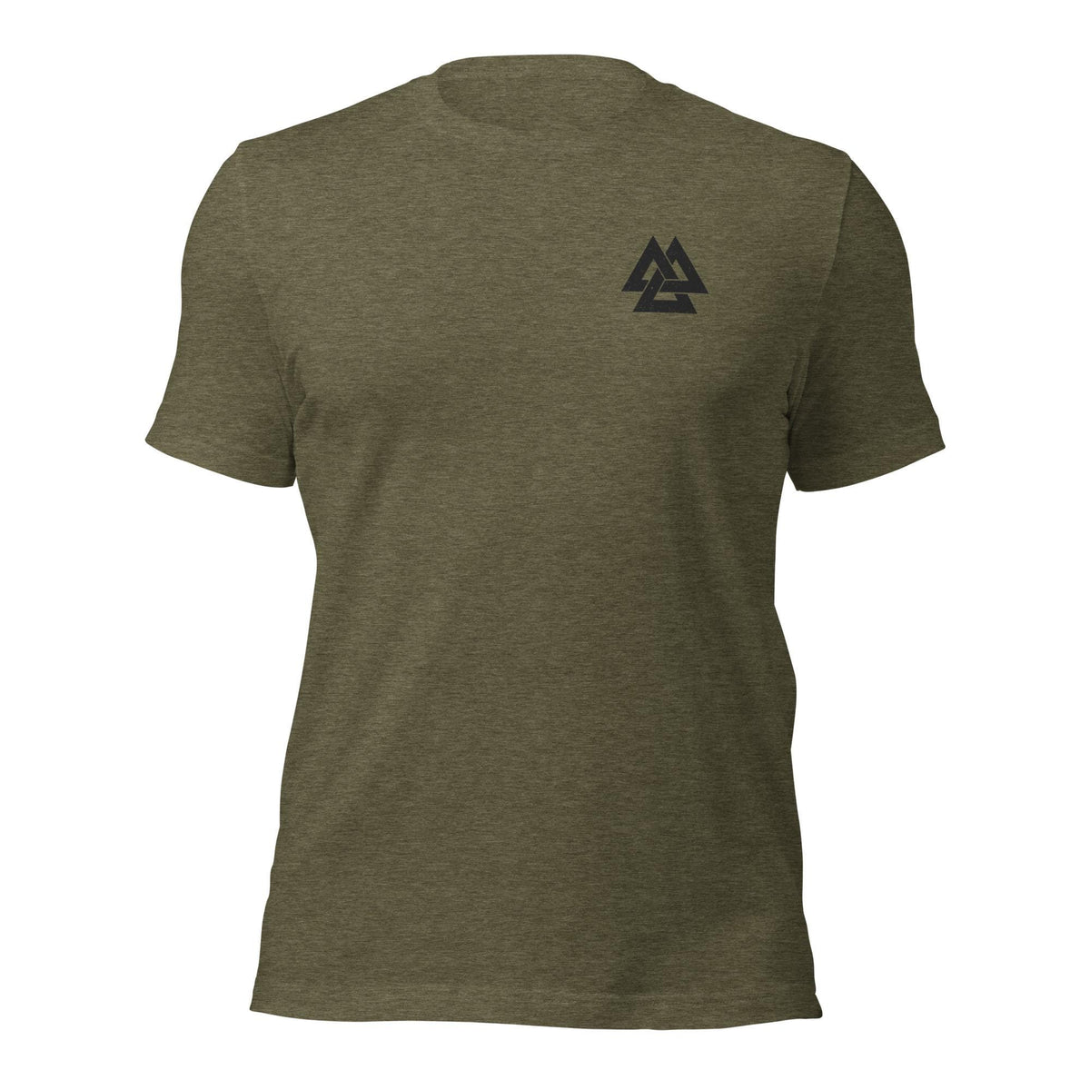 Viking Valknut T-Shirt - Valknut T-Shirt - Bound for Valhalla, Death’s Knot Norse Warrior Tee