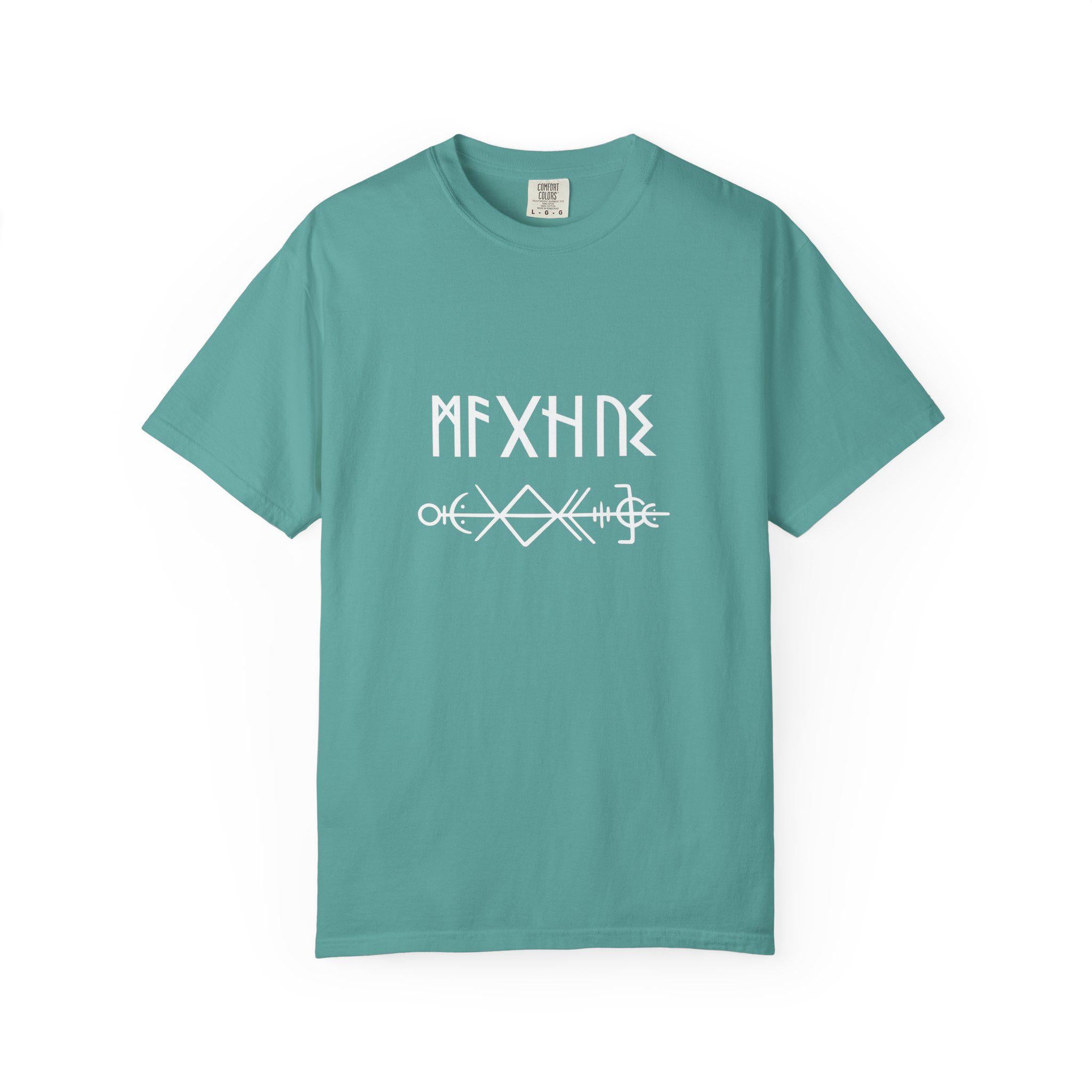 Viking Rune T-Shirt - Your Name in Runes Shirt, Custom Norse Viking Tee, Elder Futhark Graphic