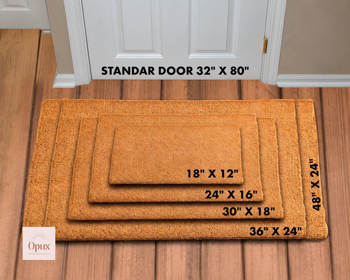 Viking Rug - Trespassers Will Be Sacrificed Doormat - Viking Style Welcome Mat - Norse Decor