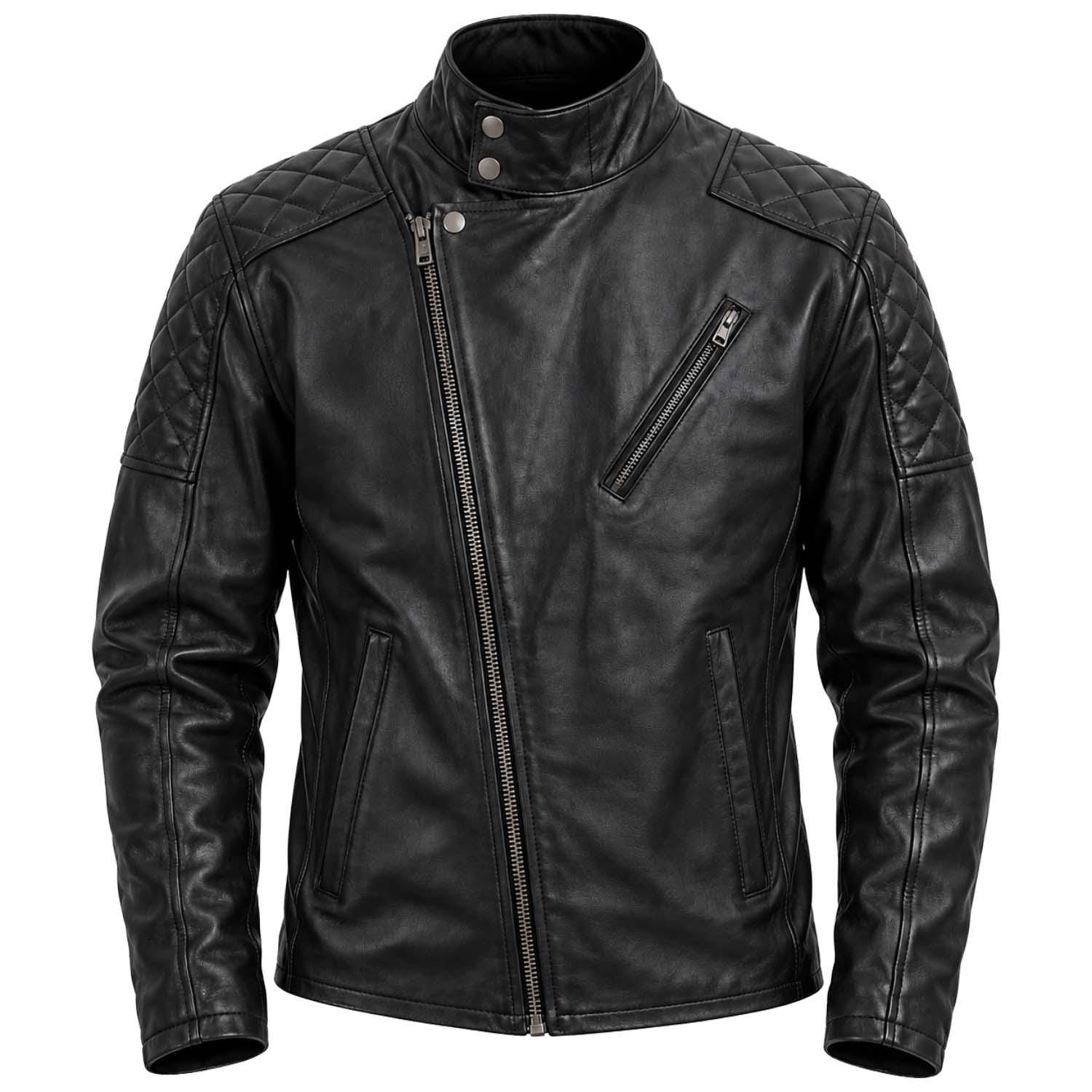 Viking Jacket - Inspired Jacket Viking Warrior Leather Coat with Faux Fur Hood Norse Mythology