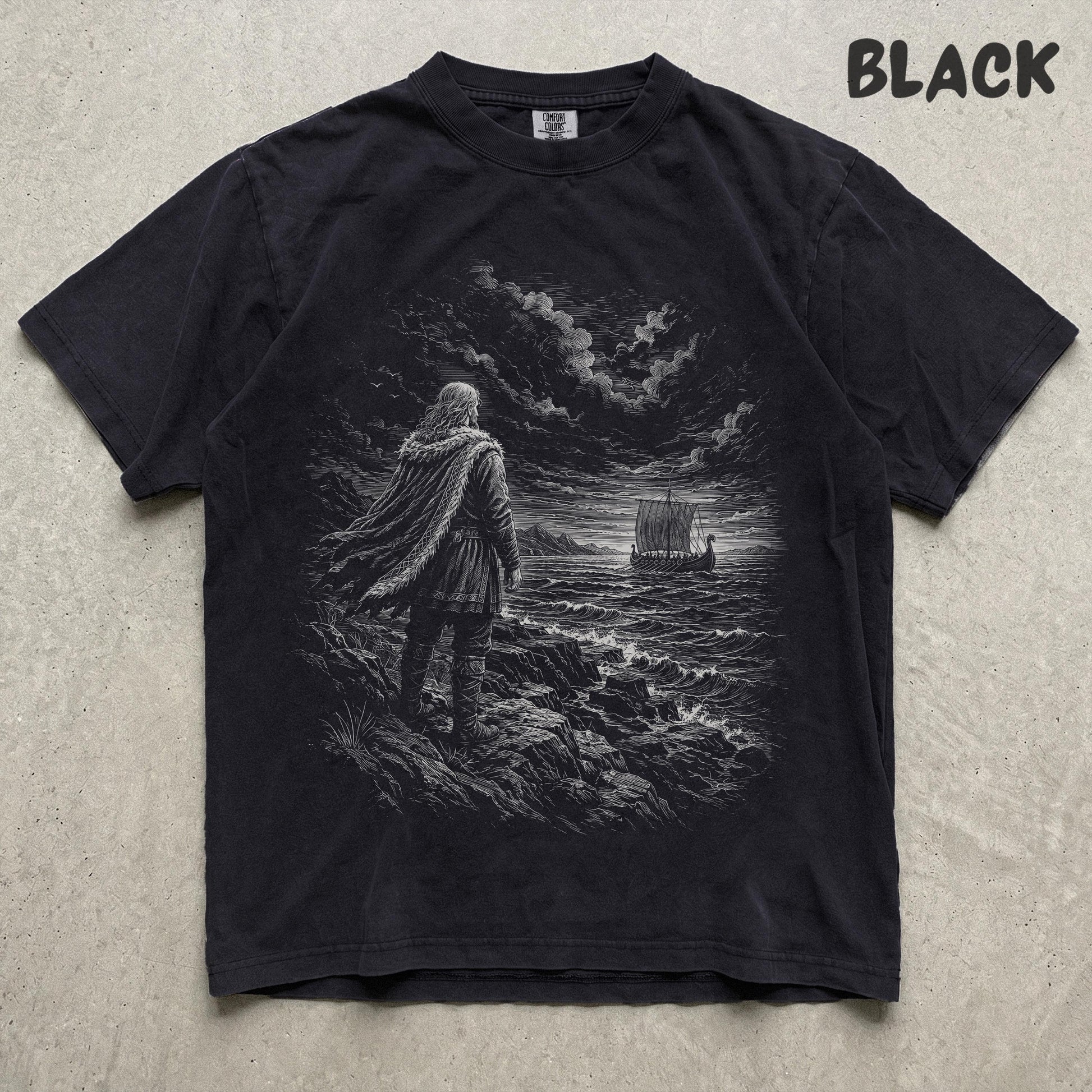 Viking Thor's Hammer T-Shirt - Mjolnir Thor Hammer Viking Shirt, Norse Mythology T-Shirt, Nordic