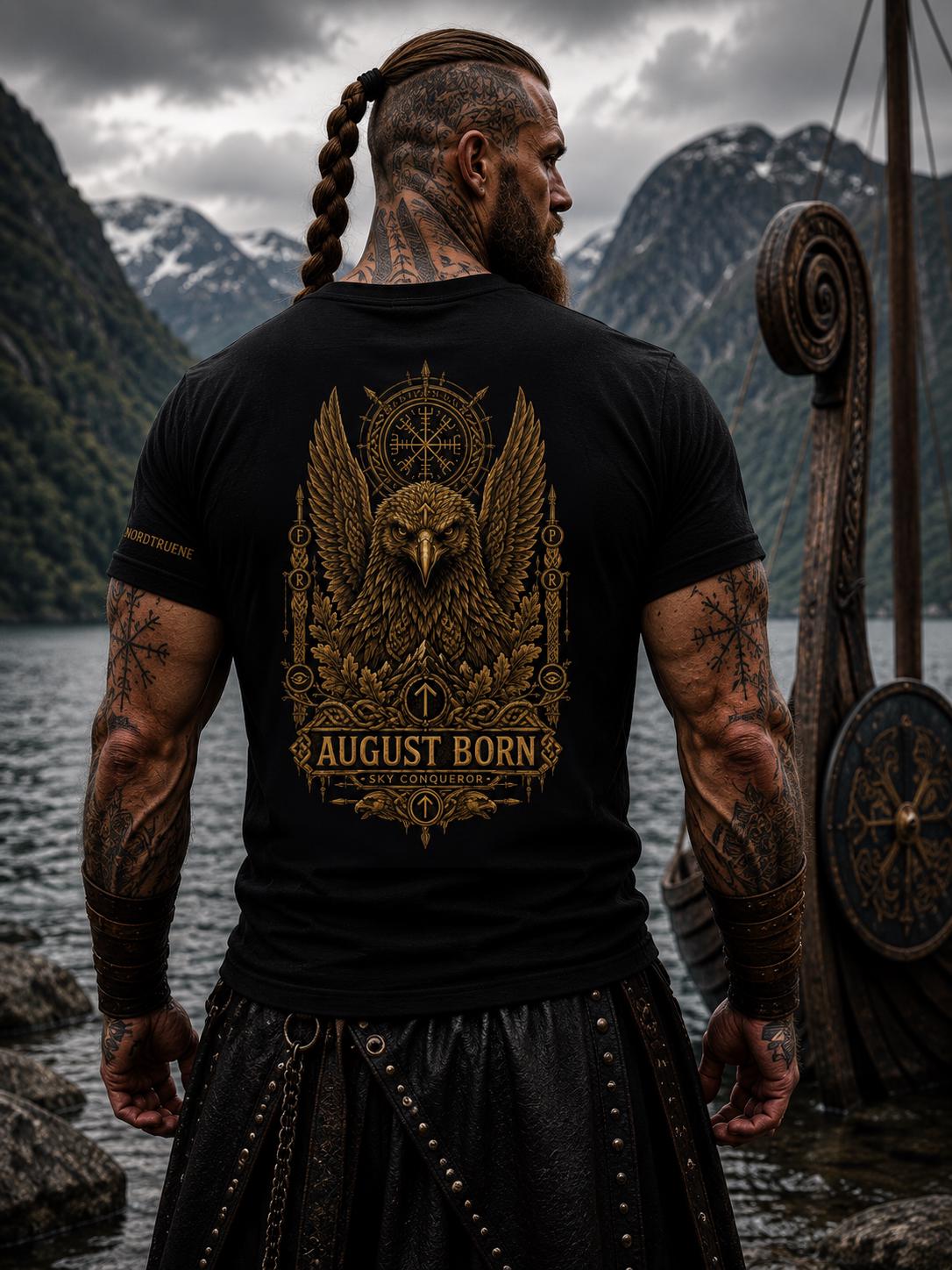 Viking Rune T-Shirt - September Born Viking T-Shirt, Rune Keeper Norse Shirt