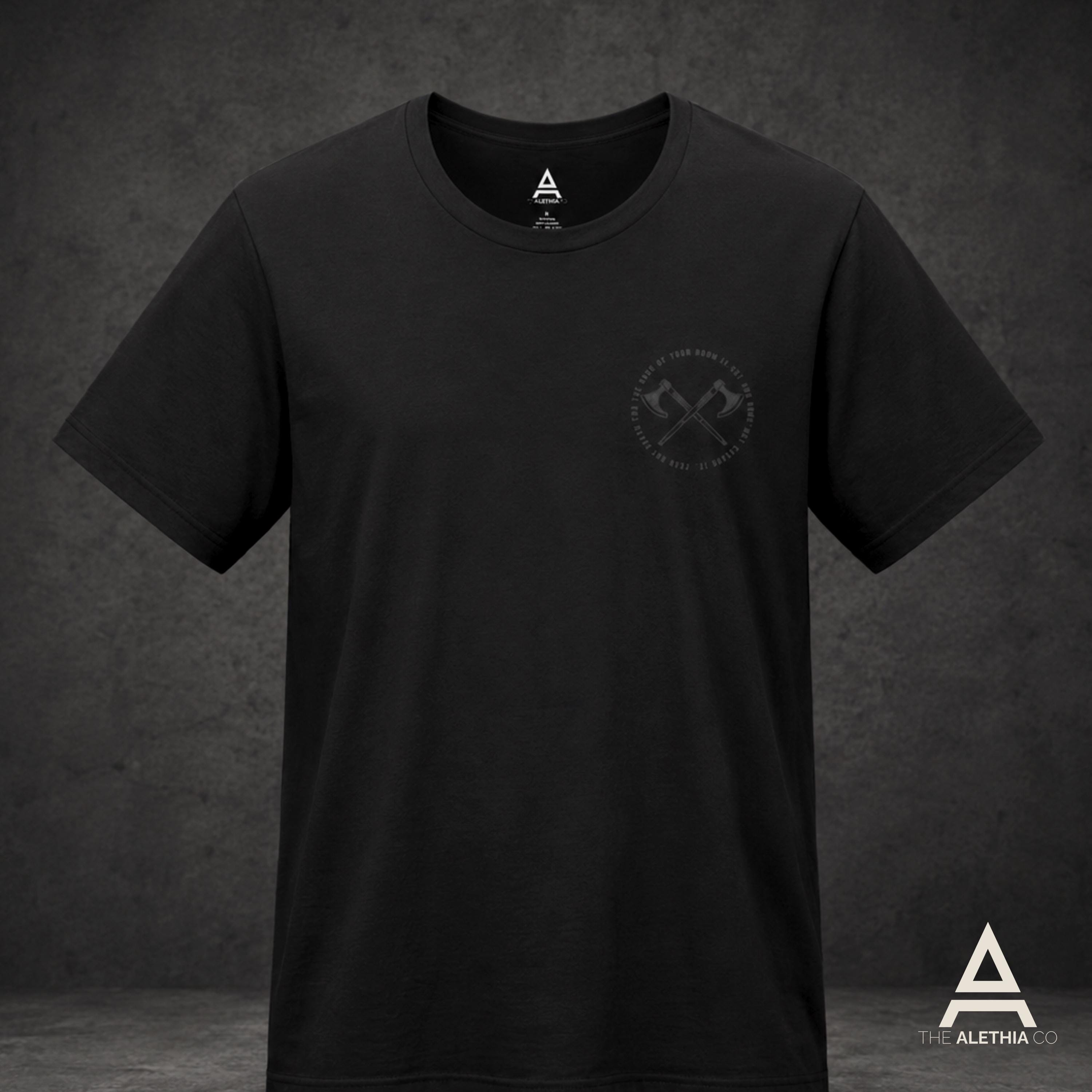 Viking T-Shirt - Fear Not Death Viking Shirt, Norse Warrior T-Shirt, Viking Gym Shirt, Norse