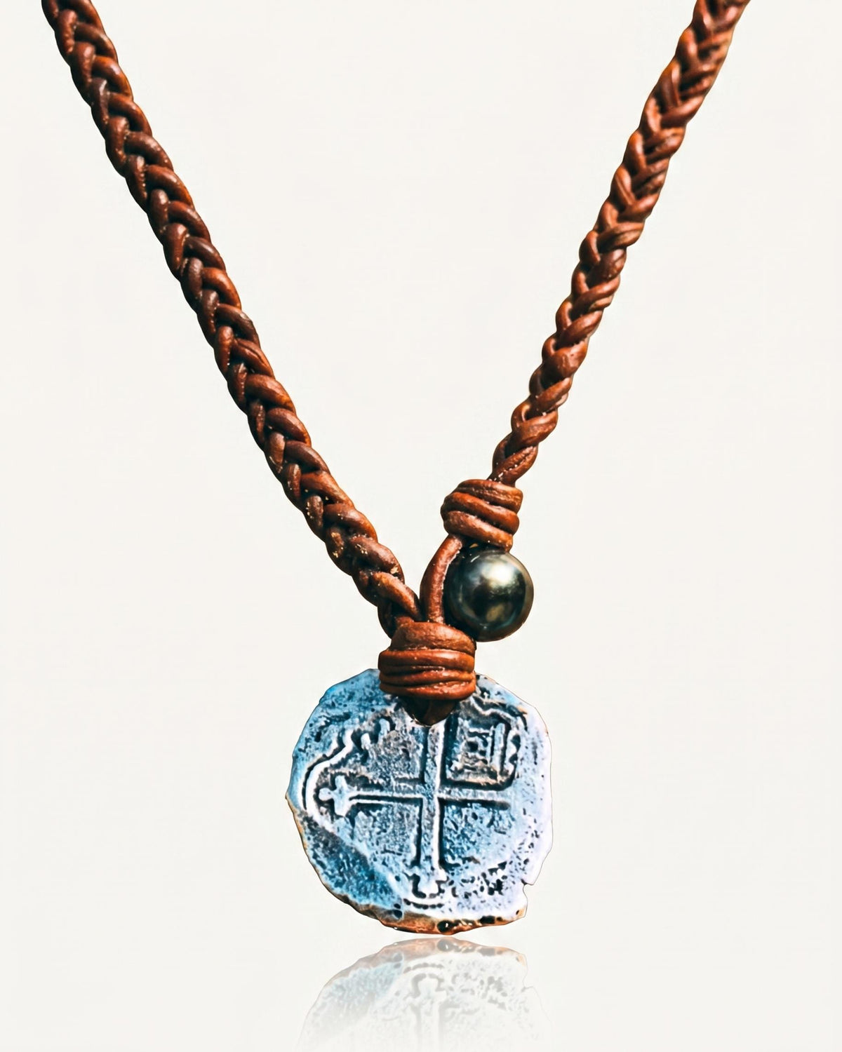 Viking Vegvisir Compass Necklace - Handmade Viking Paracord Necklace – Vegvisir Amulet, Norse