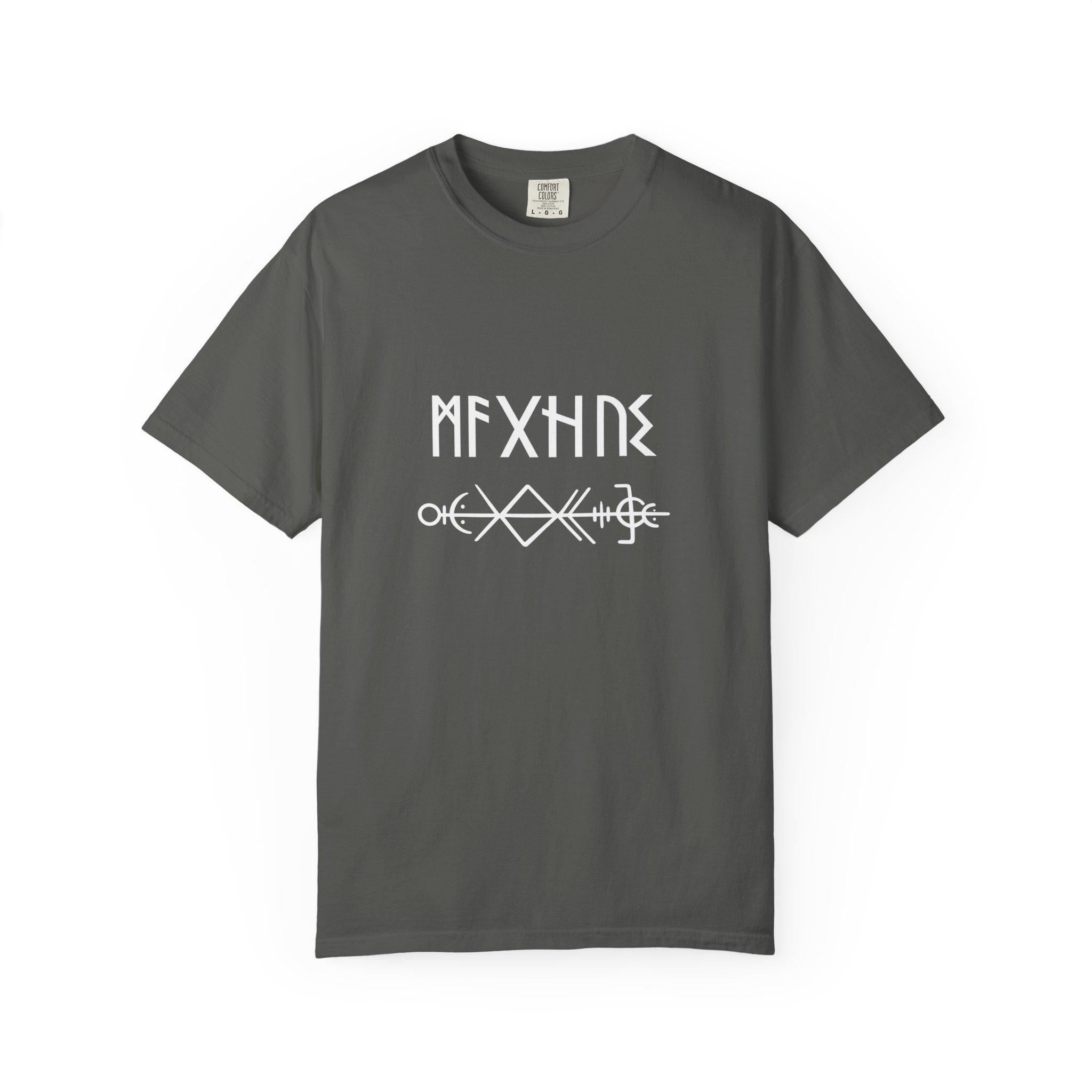 Viking Rune T-Shirt - Your Name in Runes Shirt, Custom Norse Viking Tee, Elder Futhark Graphic