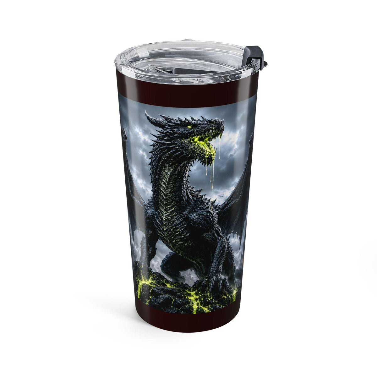 Viking Odin Mug - Odin All Father Portrait Tumbler 20oz, Norse Longship Mountain Scene