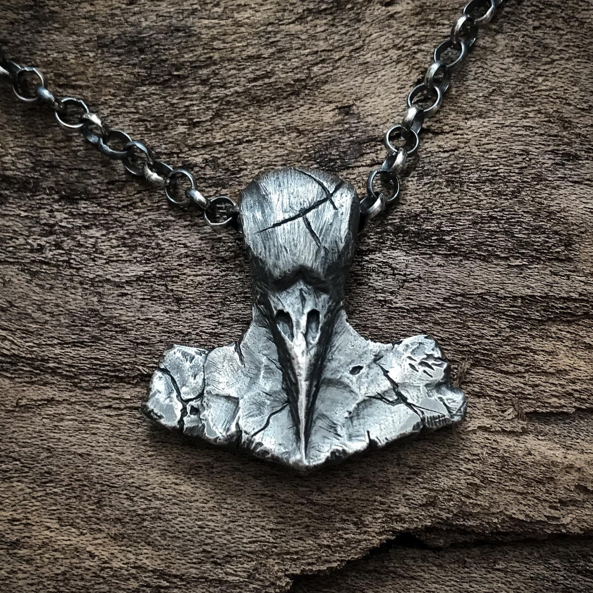 Viking Odin Necklace - Viking The Odin Pendant - Óðinn Amulet