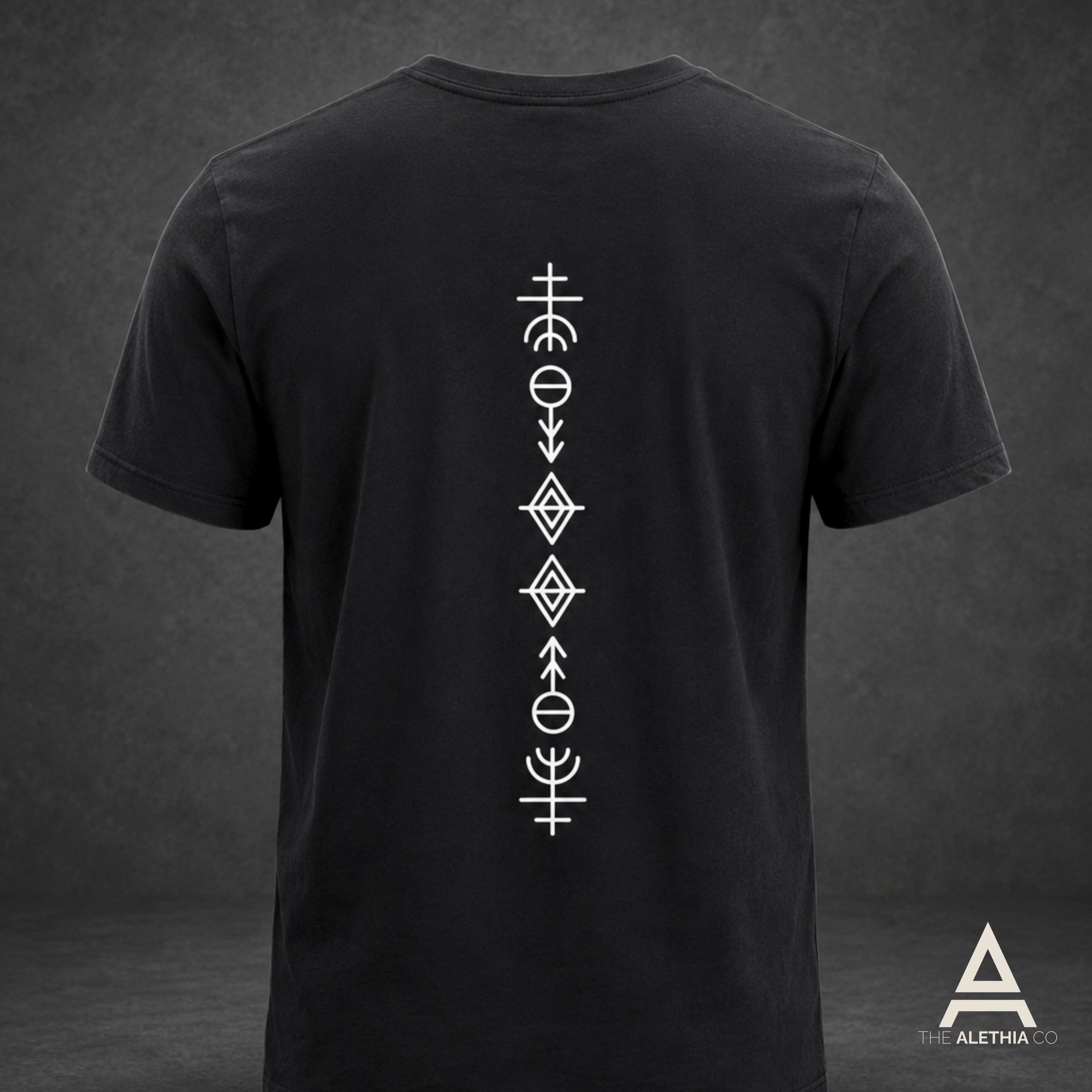 Viking Valhalla T-Shirt - Until Valhalla Rune Shirt, Minimalist Viking Tee for Men, Norse