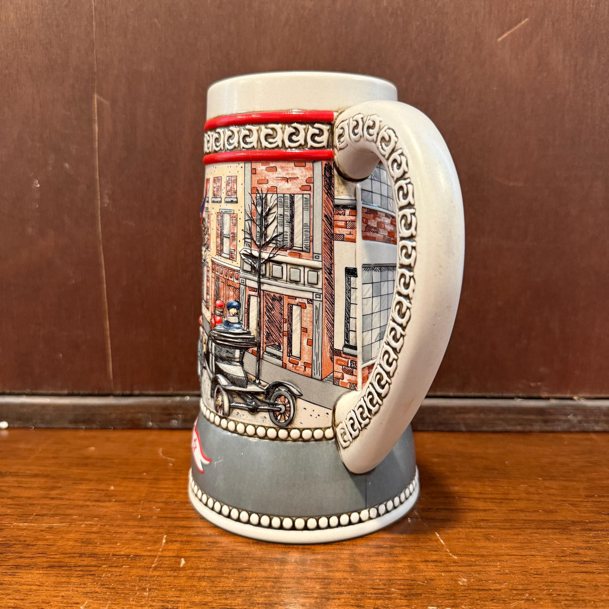 Viking Mug - Vintage Medieval Fantasy Ceramic Beer Stein Wizard Lid Viking Warrior Christmas Gift