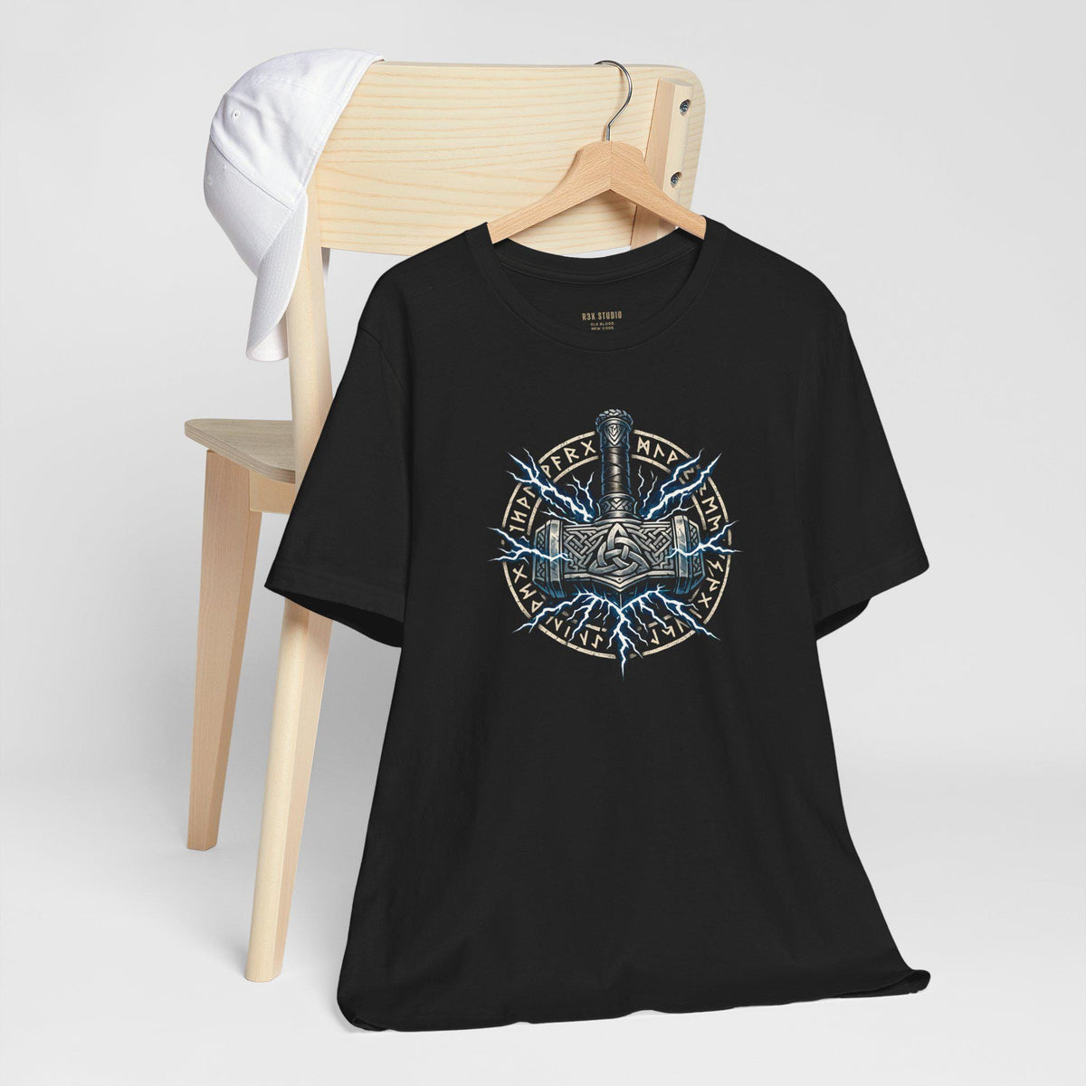 Viking Thor's Hammer T-Shirt - Mjolnir Thor Hammer Viking Shirt, Norse Mythology T-Shirt, Nordic
