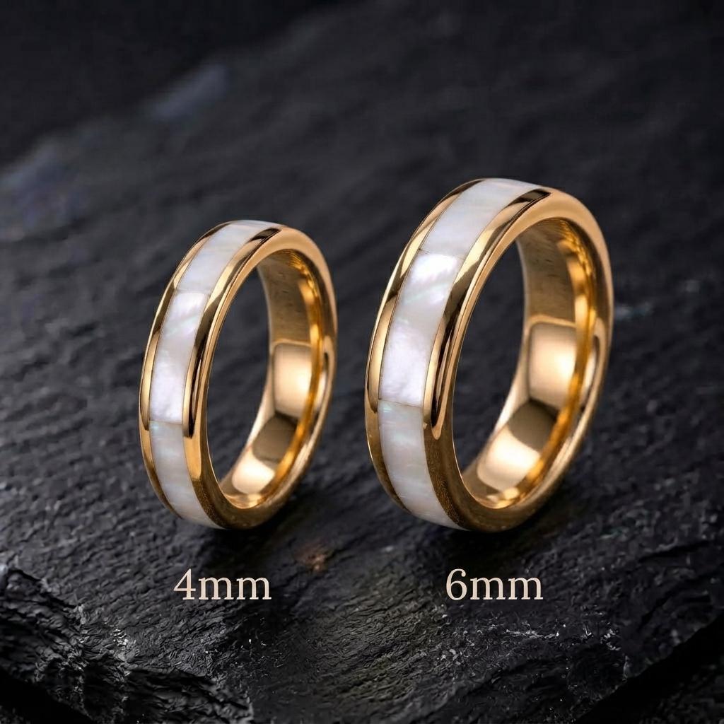 Viking Rune Ring Wood 8mm, Silver Tungsten Norse Ring for Men, Koa Wood Wedding Band, Ancient