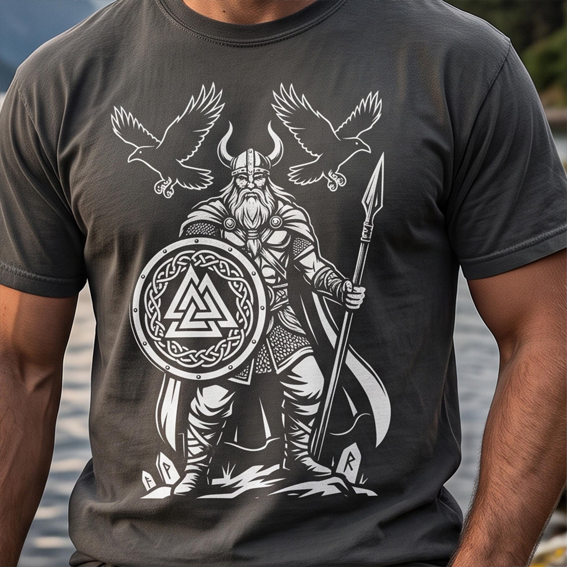 Viking Thor's Hammer T-Shirt - Viking Men shirt, Thors Hammer, Valhalla, Unisex T-Shirt, Norse