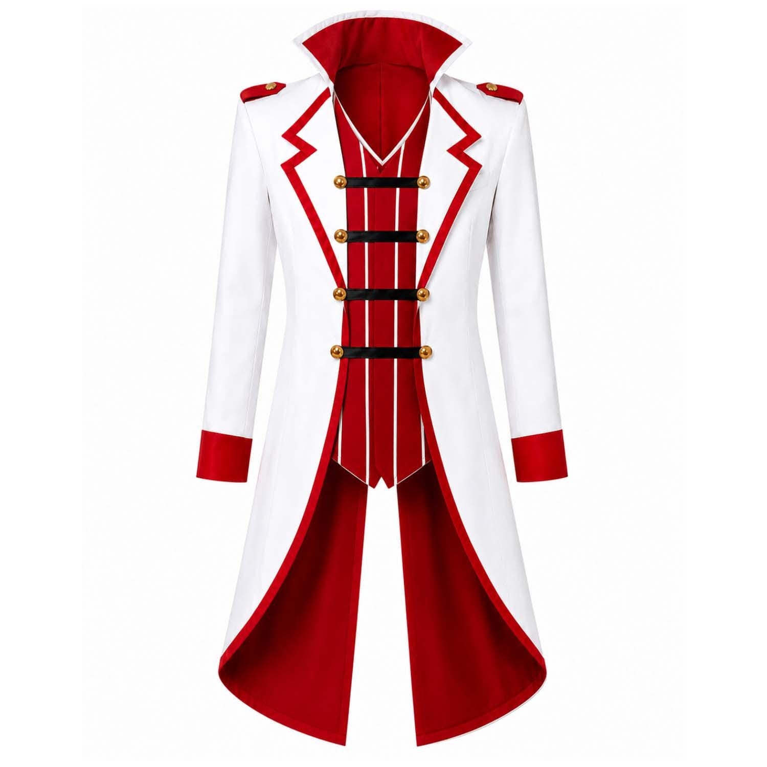 Viking Jacket - Inspired Jacket Viking Warrior Leather Coat with Faux Fur Hood Norse Mythology