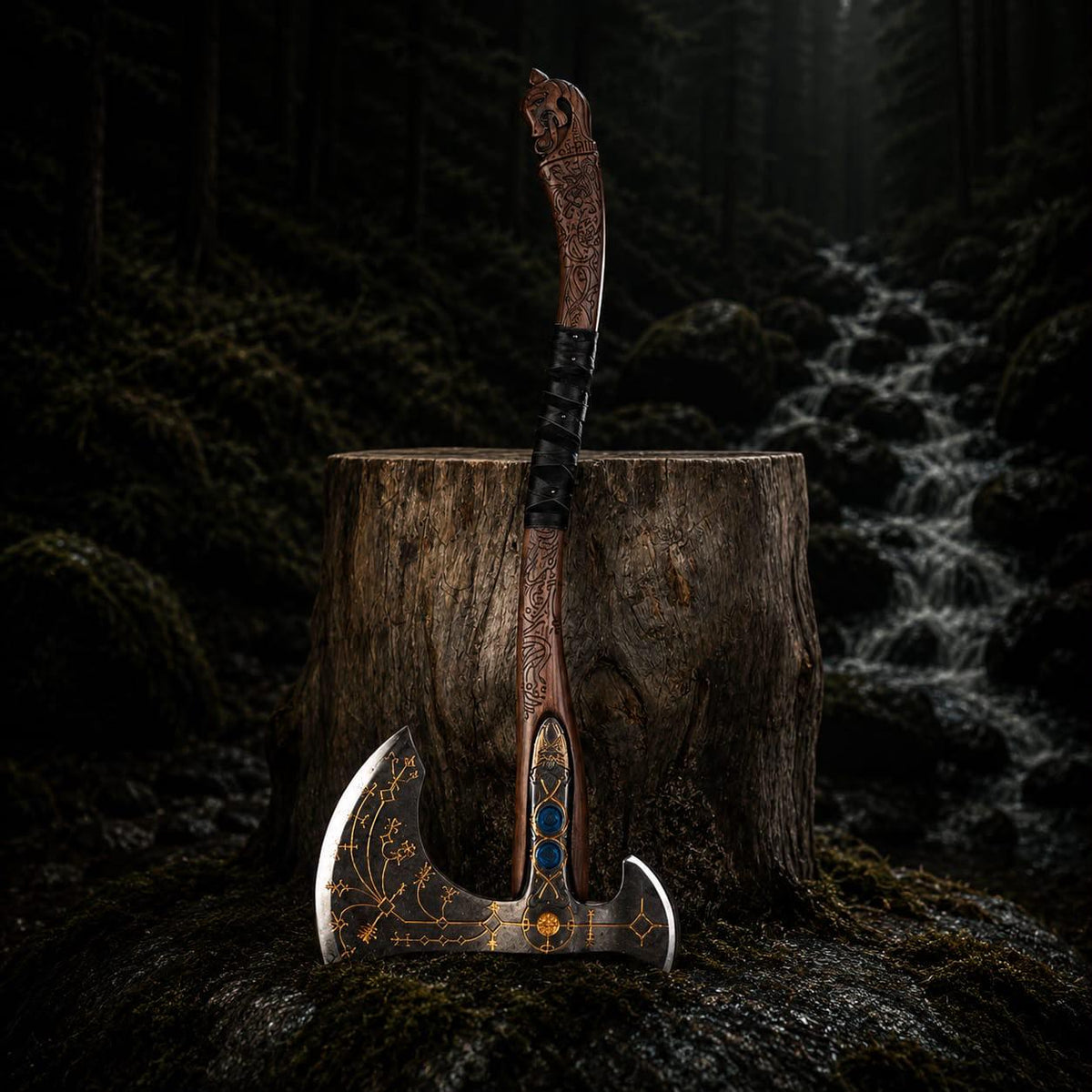 Viking Weapon Replica - Handmade Viking Axe, Norse Battle Axe, Viking Gift for Men, Medieval Decor