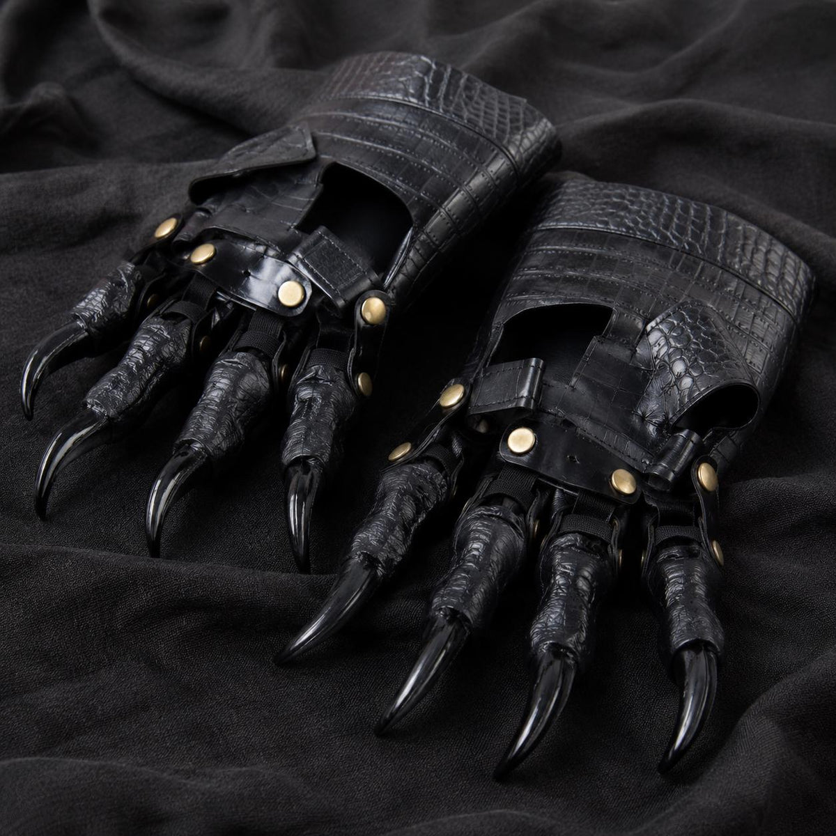 Viking Costume & LARP - 2pc Viking Fur Trim Bracers, Real Rabbit Fur Medieval Leather Arm Warmers