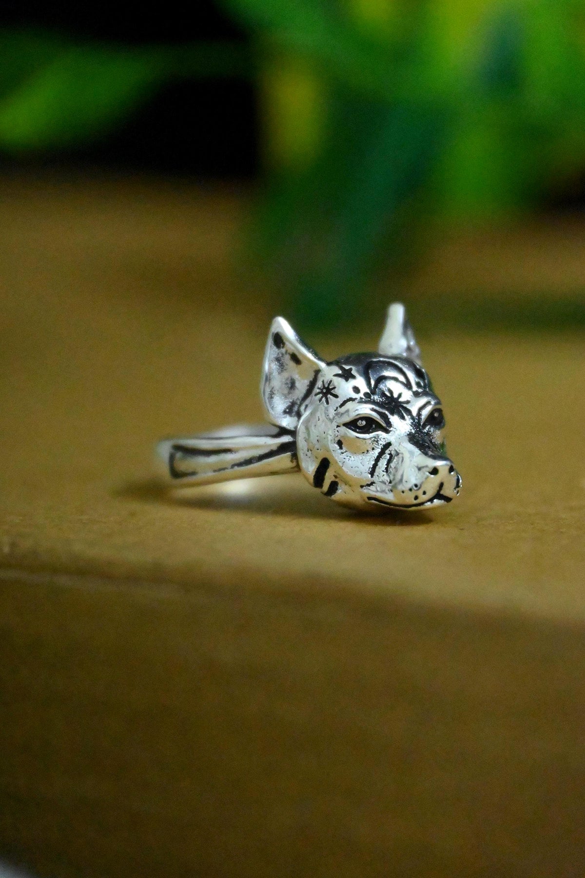 Viking Wolf Bracelet - Sterling Silver Viking Wolf Bracelet with Runes – Nordic Mythology Jewelry