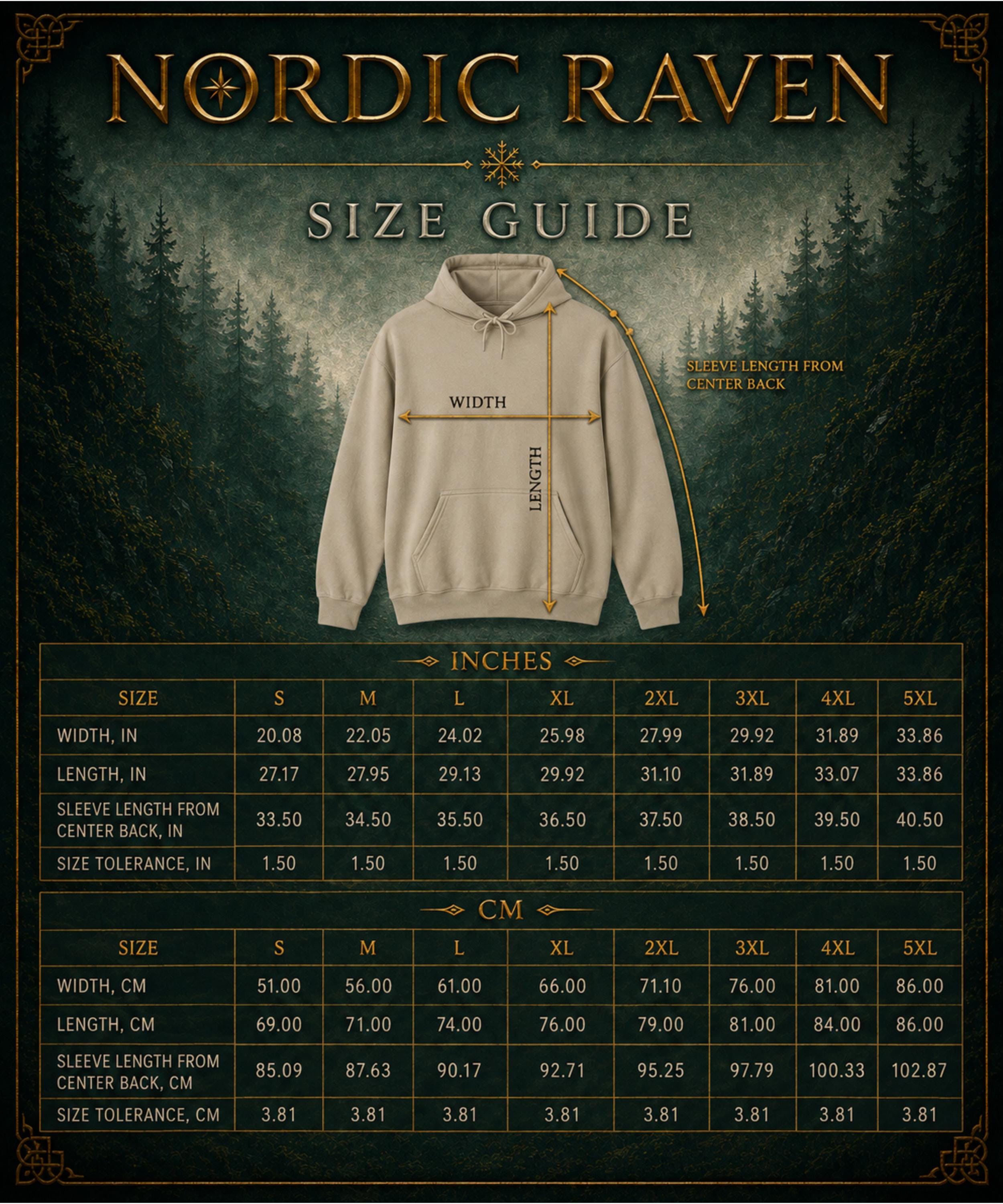 Viking Raven Hoodie - Gothic Raven Hoodie, Raven Skeleton Hoodie, Viking Raven Hoodie, Norse Raven