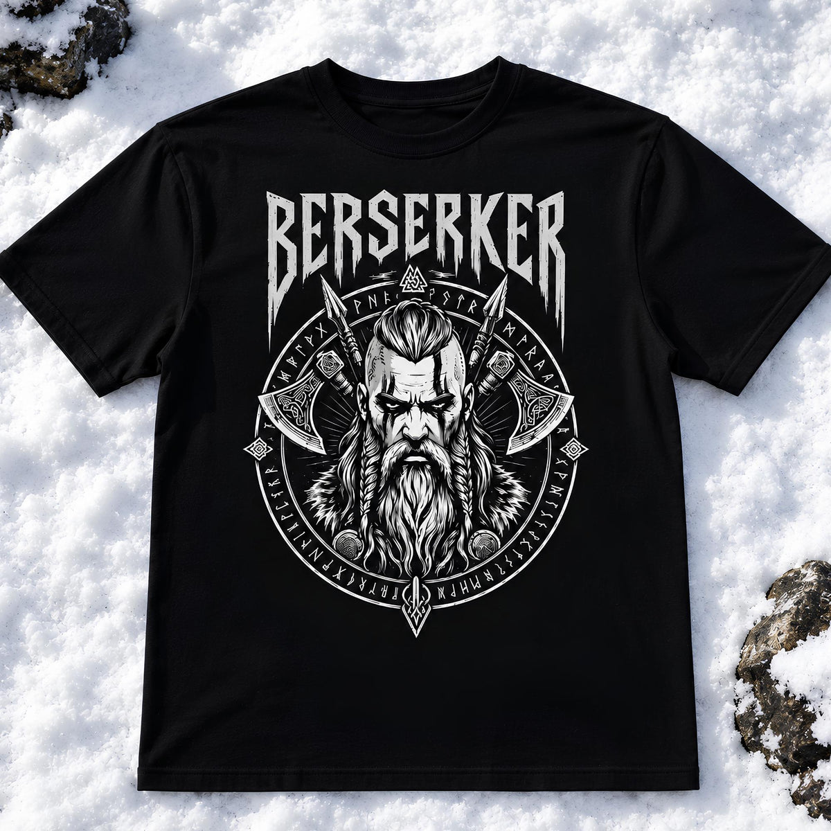 Viking Rune T-Shirt - September Born Viking T-Shirt, Rune Keeper Norse Shirt