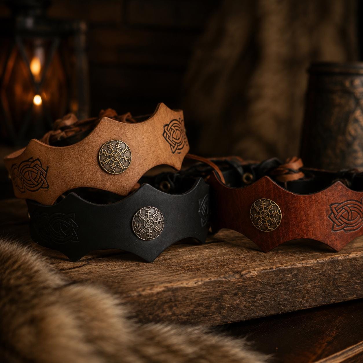Viking Costume & LARP - Medieval Viking Headband Nordic Wave Crown Renaissance Headpiece Fantasy