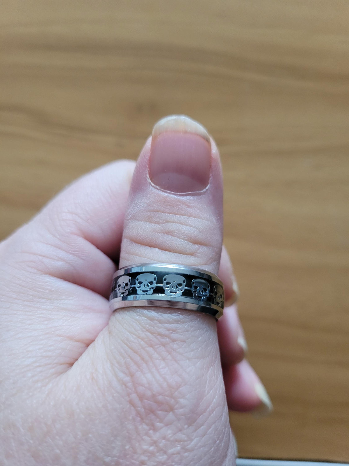 Viking Ring - Norse Viking stainless steel spinner rings /wedding /anniversary
