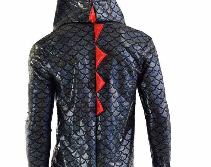 Viking Jacket - Viking Skull Hooded Jacket design with Zipper