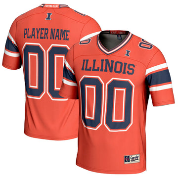 Illinois Fighting Illini orange jersey