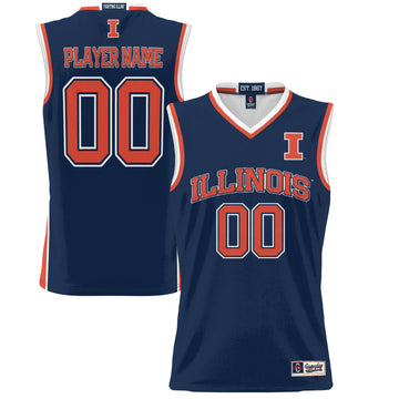 Illinois Fighting Illini navy jersey