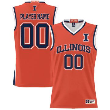 Illinois Fighting Illini orange jersey