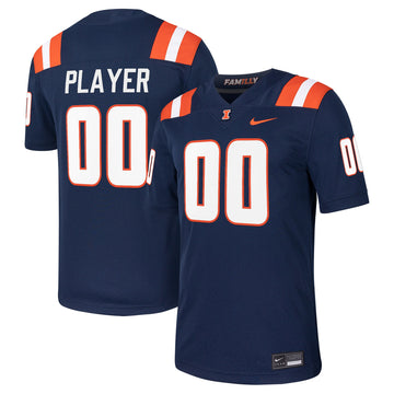 Illinois Fighting Illini navy jersey