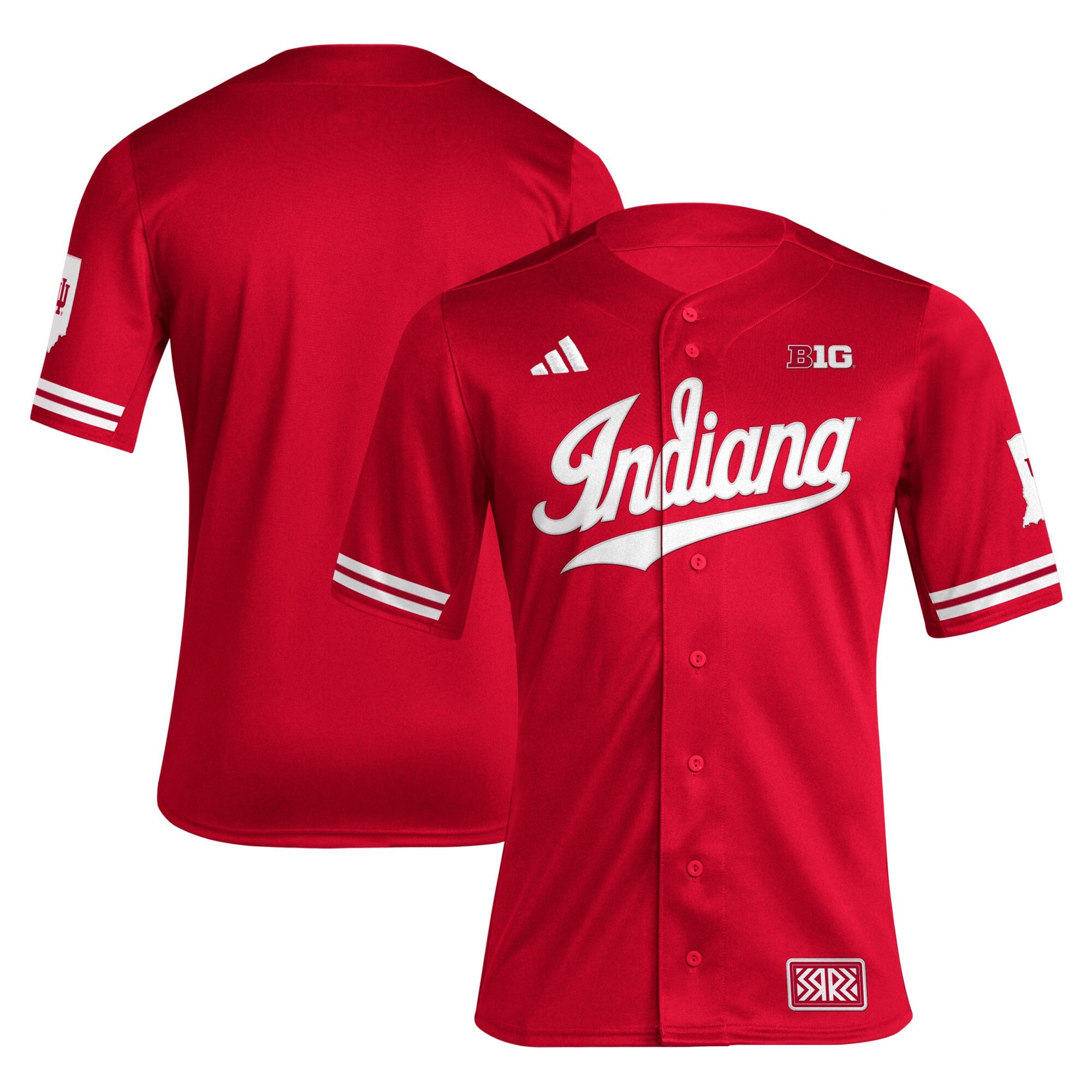 Indiana Hoosiers crimson Reverse Retro jersey